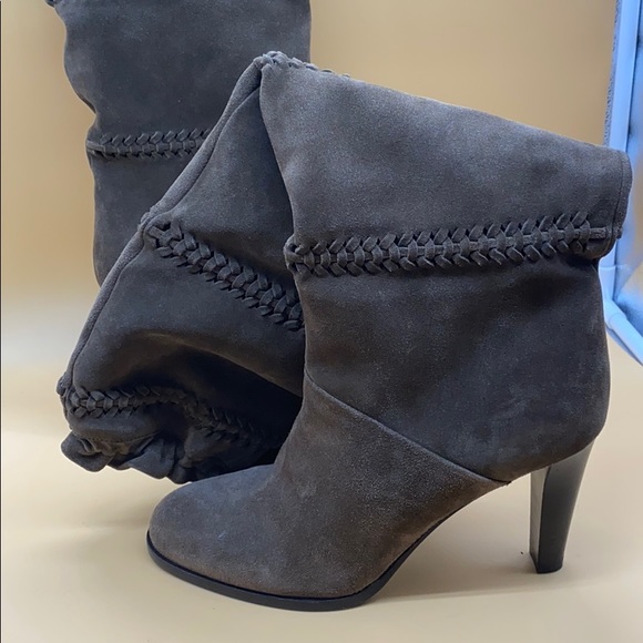 Coach boots leather brown 7.5 B - Picture 6 of 9